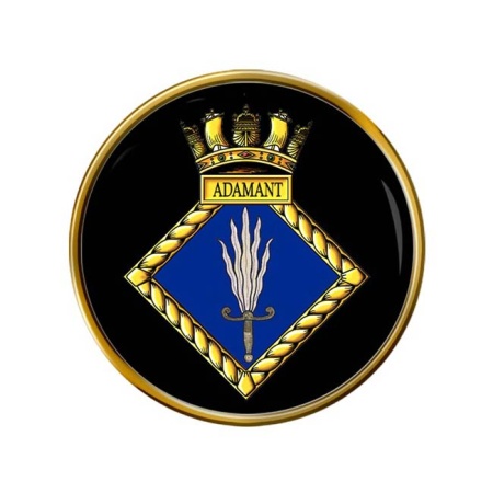 HMS Adamant, Royal Navy Pin Badge