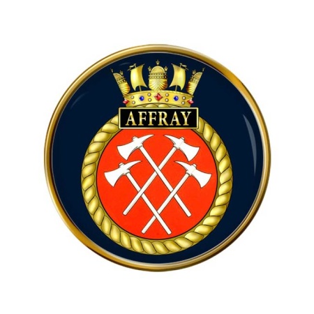 HMS Affray, Royal Navy Pin Badge