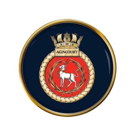 HMS Agincourt, Royal Navy Pin Badge