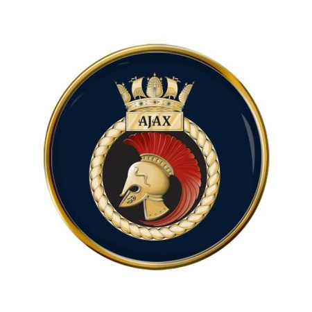 HMS Ajax, Royal Navy Pin Badge