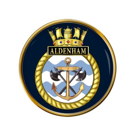 HMS Aldenham, Royal Navy Pin Badge