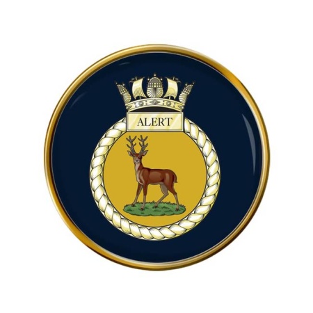 HMS Alert, Royal Navy Pin Badge