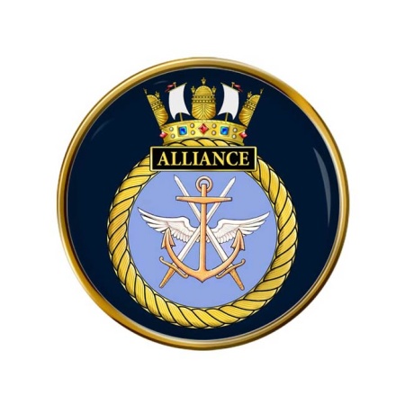 HMS Alliance, Royal Navy Pin Badge