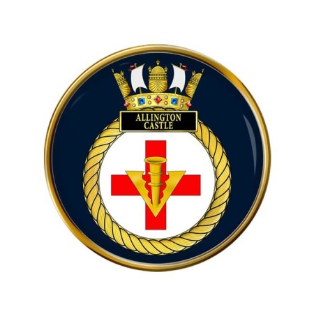 HMS Allington Castle, Royal Navy Pin Badge