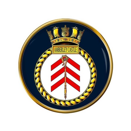 HMS Amberley Castle, Royal Navy Pin Badge