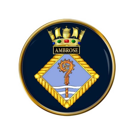 HMS Ambrose, Royal Navy Pin Badge