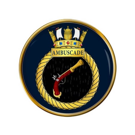 HMS Ambuscade, Royal Navy Pin Badge