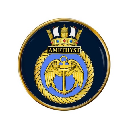 HMS Amethyst, Royal Navy Pin Badge