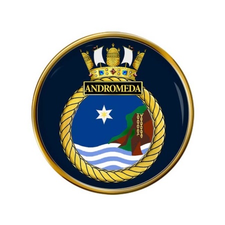 HMS Andromeda, Royal Navy Pin Badge