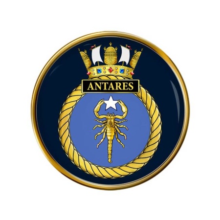 HMS Antares, Royal Navy Pin Badge