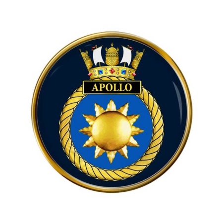 HMS Apollo, Royal Navy Pin Badge