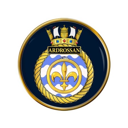 HMS Ardrossan, Royal Navy Pin Badge
