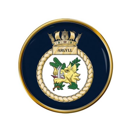 HMS Argyll, Royal Navy Pin Badge