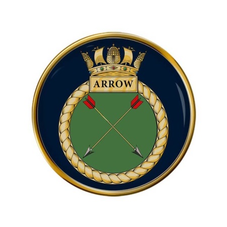HMS Arrow, Royal Navy Pin Badge
