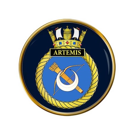 HMS Artemis, Royal Navy Pin Badge