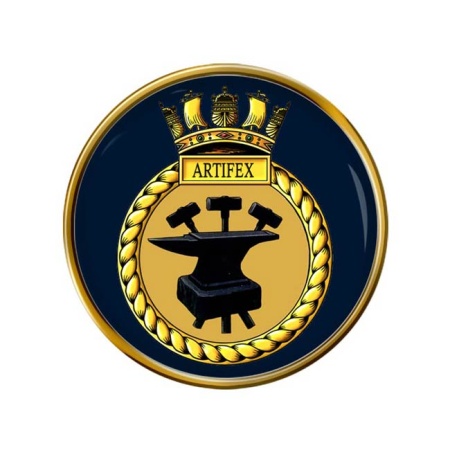 HMS Artifex, Royal Navy Pin Badge
