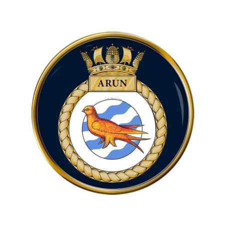 HMS Arun, Royal Navy Pin Badge
