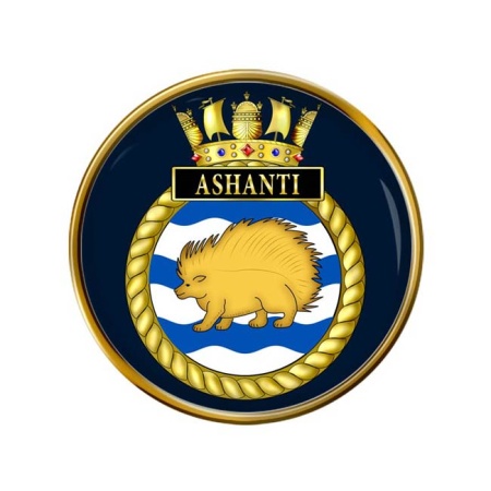 HMS Ashanti, Royal Navy Pin Badge