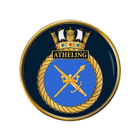 HMS Atheling, Royal Navy Pin Badge