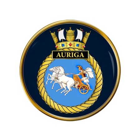 HMS Auriga, Royal Navy Pin Badge