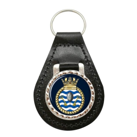 HMS Badminton, Royal Navy Leather Key Fob