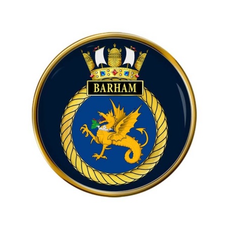HMS Barham 1915, Royal Navy Pin Badge