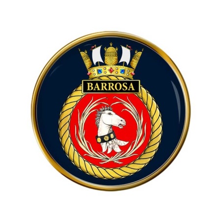 HMS Barrosa, Royal Navy Pin Badge