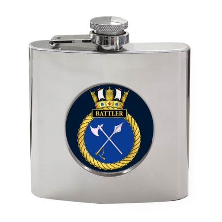 HMS Battler, Royal Navy Hip Flask
