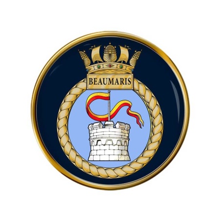 HMS Beaumaris, Royal Navy Pin Badge