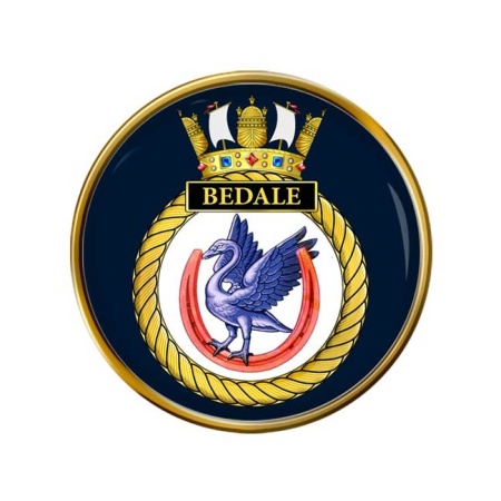 HMS Bedale, Royal Navy Pin Badge