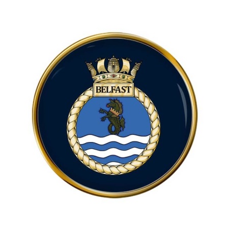 HMS Belfast, Royal Navy Pin Badge