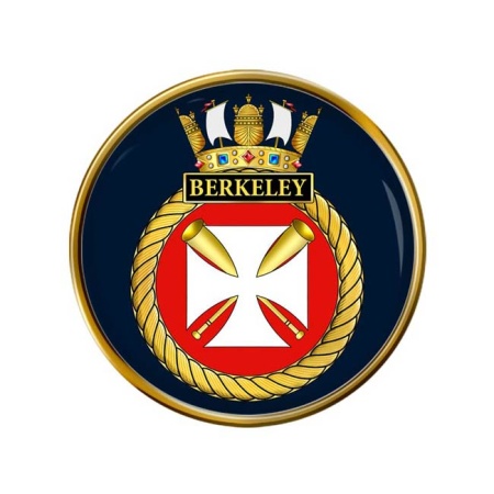 HMS Berkeley, Royal Navy Pin Badge