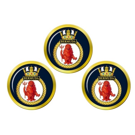 HMS Bermuda, Royal Navy Golf Ball Markers