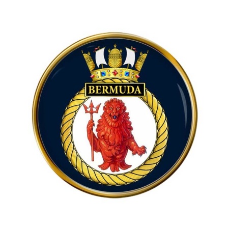 HMS Bermuda, Royal Navy Pin Badge