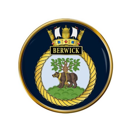 HMS Berwick, Royal Navy Pin Badge