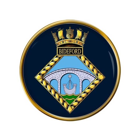 HMS Bideford, Royal Navy Pin Badge