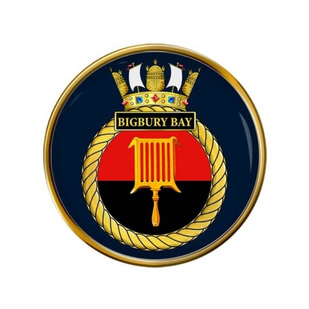 HMS Bigbury Bay, Royal Navy Pin Badge