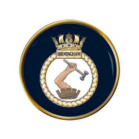 HMS Birmingham, Royal Navy Pin Badge