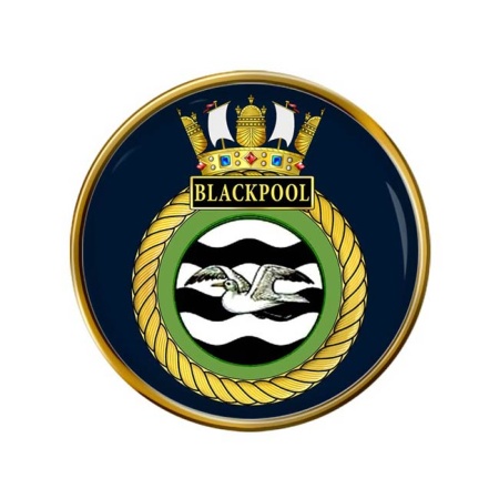 HMS Blackpool, Royal Navy Pin Badge