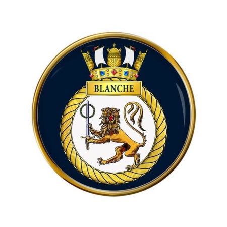 HMS Blanche, Royal Navy Pin Badge