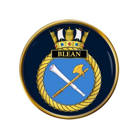HMS Blean, Royal Navy Pin Badge