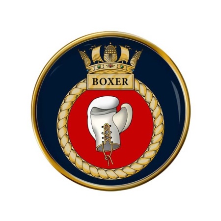 HMS Boxer, Royal Navy Pin Badge