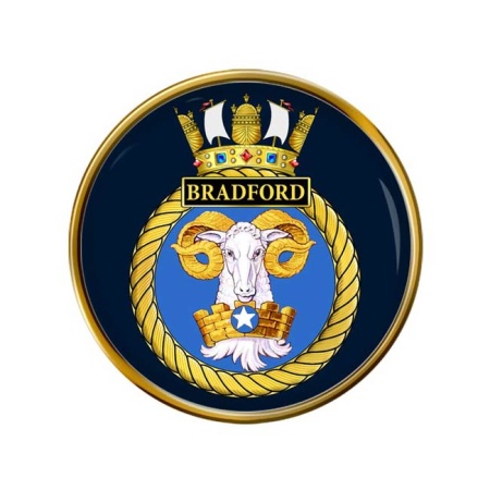 HMS Bradford, Royal Navy Pin Badge