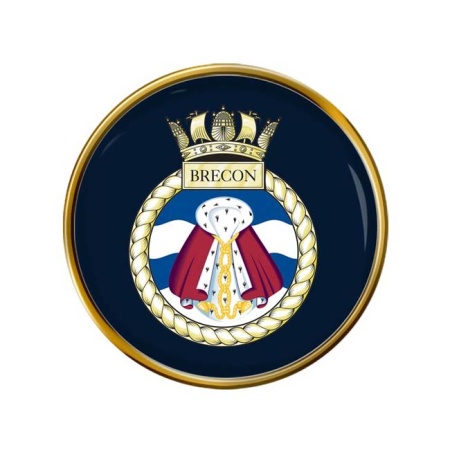HMS Brecon, Royal Navy Pin Badge
