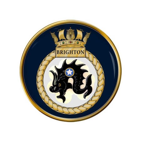 HMS Brighton, Royal Navy Pin Badge
