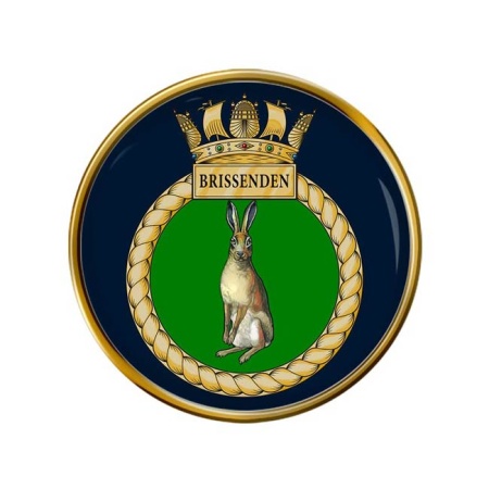 HMS Brissenden, Royal Navy Pin Badge