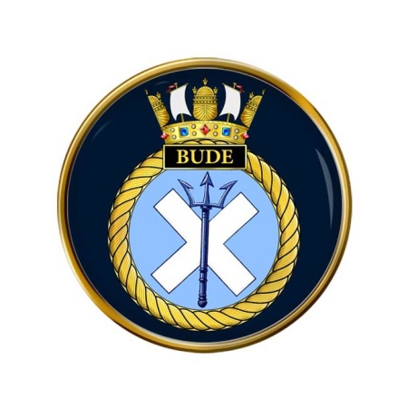 HMS Bude, Royal Navy Pin Badge