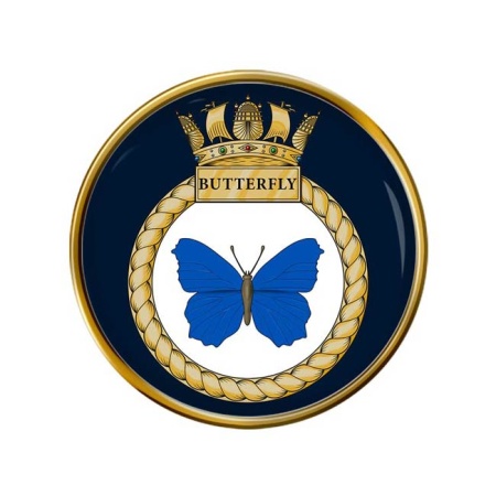 HMS Butterfly, Royal Navy Pin Badge
