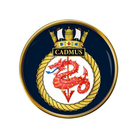 HMS Cadmus, Royal Navy Pin Badge