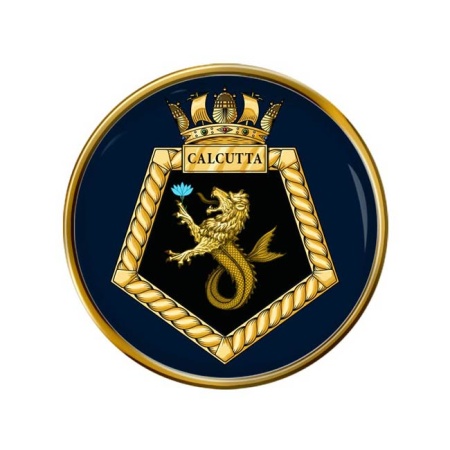 HMS Calcutta, Royal Navy Pin Badge